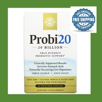 Solgar 솔가 프로바이오틱스 락토바실러스 플랜타럼 200억CFU 30배지캡슐 Lactobacillus Plantarum