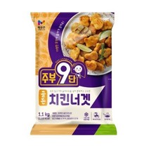 목우촌 주부9단 골든치킨너겟 1.1kgX2팩, 1.1kg, 2개