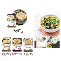 제주 보말칼국수 문어전복죽 톳보말죽 톳전복죽 골라담기 해민푸드 밀키트 간편식, 톳 보말죽 300g, 1개, 300g