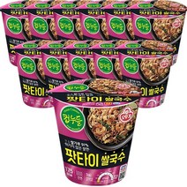 오뚜기 컵누들 팟타이 쌀국수 50g, 12개