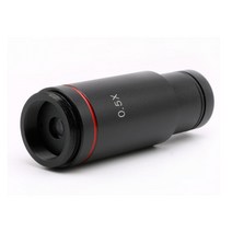 모세혈관현미경0.5X C 마운트 현미경 어댑터 23.2mm 전자 접안 렌즈 감소 CCD 카메라 용 릴레이, 0 PC 0.5X