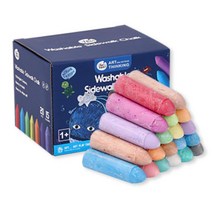 어린이집 유치원용 물로지워지는 미니분필세트 15색 필기감