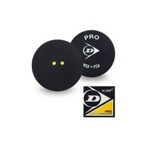 던롭 Pro 스쿼시볼 블랙 시합공인구 1개입