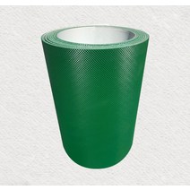 컨베이어벨트 컨베어 콘베어 벨트 둘레: 1500x100x2mm PVC 녹색 다이아몬드 본 격자 정연한 컨베이어 산업, 한개옵션0