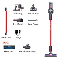 무선세차기 무선 세차건 고압 세차기 160W 13500Pa 휴대용 진공 청소기 가정용 매트 카펫 러그 바닥 청소 걸레 습식 및 건식 침대 세탁기 차량용 물걸레 자동차 home ap, [02] EU, [04] Deluxe Edition
