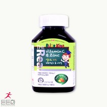든든한 리얼 엘리트 키즈 비타민C & 아연 90정, 1600mg