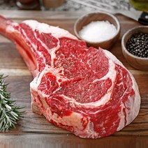 토마호크 스테이크 400g~1400g 오리지날 뼈커팅 캠핑 주말요리 미국산 소고기 냉동, 750g