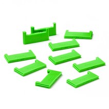 [스마트키퍼] CF 포트락 10 | CF포트 잠금장치 | CF 보안 | Compact Flash | 카드슬롯, CF 포트락 10개 (키 별매), 그린(GN)