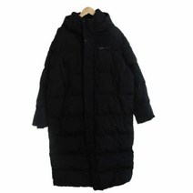 라푸마 블랙 후드롱패딩 남자 L 7202