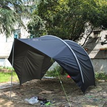 저무리 차박텐트 포터캠핑카 캠핑카구조변경 입문용 qm6 타프쉘 팰리세이드 car tail tent sunshade 방수 창고 다기능 eggshell canopy beach 실버, 검은색, 협력사