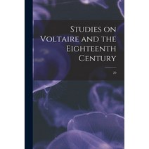 (영문도서) Studies on Voltaire and the Eighteenth Century; 20 Paperback, Hassell Street Press, English, 9781014365729