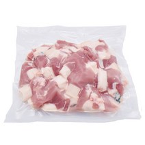 [삼다몰] 제주 흑돼지 뒷다리살(찌개용) 3kg(3팩), 상세 설명 참조