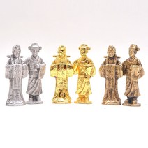전통혼례 신랑신부 금속인형 신혼부부 집들이 선물 외국인 친구 한국 기념품, 01.신주
