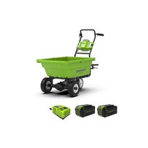 그린웍스 가든카트 충전카트 G-MAX 40V 배터리2개, 그린웍스 가든카트 충전카트 G-M