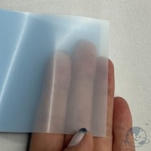 VEDANA 스티커메모지 블루 70 X 95 투명메모지