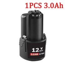 Bosch 리튬 이온 배터리용 BAT412A D-70745 2607336014 GSR 120-LI 10.8V 3000mAh, 01 1 battery