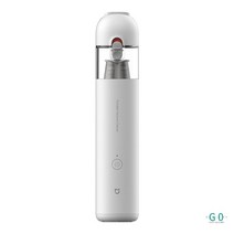 샤오미-오리지널 미지아 휴대용 핸드 헬드 진공 청소기 가정 차량 용 미니 무선 먼지 수집기 13000PA 사이클론 흡입, White