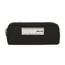 필통 룰러 Ruler 심플필통 중학생 필통 고등학생 필통 대학생 필통 심플한 심플한 필통 선물 추천, 블랙