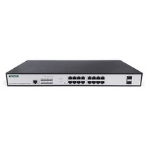 NEXT-POE1620L2-300 16-Port 10/100/1000T PoE + 2-Port 1000X SFP Gigabit Managed Web smart Switch 300W