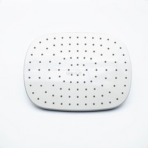 대림바스 사각 화이트 해바라기 샤워헤드(호환가능), 1개