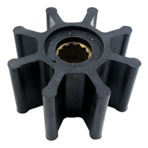 유연한 고무 임펠러 Jabsco 11979-0001 yanma 122610-42021 JMP 7200 해수 펌프 보트 10pcs, 한개옵션0