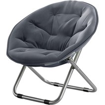 1인용 접이식 리클라이너 의자 76cm*51cm*52cm, 그레이-01