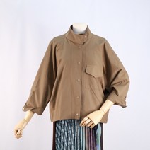 [멜본] 하이넥 포켓 숏점퍼 STJA21T3Z
