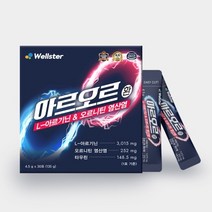 웰스터 아르오르환 L 아르기닌 오르니틴 4.5g x 30포