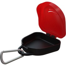 복싱마우스피스 헬스마우스피스 주짓수마우스피스 통기성 보호 마우스 가드 케이스 (블랙), 04 레드