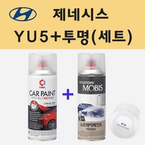 현대 제네시스 YU5 호리즌블루 주문 스프레이 페인트 + 투명스프레이
