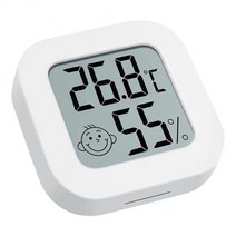 LCD Digital Thermometer Hygrometer Temperature Sensor Humidity Meter Weather Station For Home Baby Room Indoor Gauge Instruments, 01 Celsius