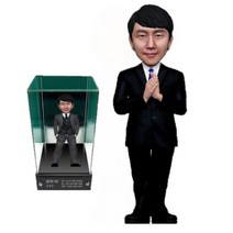 아바타피규어 주문제작 실사 남자 정장 피규어 퇴직 퇴직패 승진 승진패 트로피 감사 감사패 기념 기념패 축하 축하패 공로 공로패 선물, 1번- 정장 박수