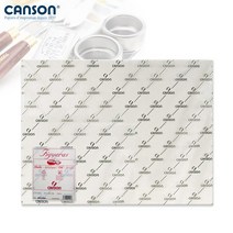 캔손 Figueras 캔버스페이퍼 290g 50x65cm 낱장 25매/유화용지/아크릴용지, CA851-103 낱장 25장