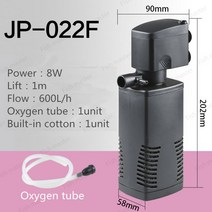 어서와 SUNSUN 내장 필터 정수기 산소 농축 수족관 탱크 내 유량 생성 3 인 1, Eu adapter plug, JP-022F