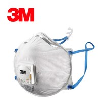 3M 8922 1급방진마스크 용접흄 1급 분진 공업용 산업용 마스크, 1매