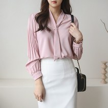 아이슈즈소매 주름 블라우스 1069481