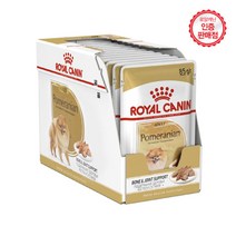로얄캐닌 독 포메라니안 어덜트 파우치 85g x 12개/애견습식 습식사료, 습식, 1box, 12개