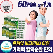 프리미엄 은행잎추출물 혈액순환제 팔 다리 종아리 손끝 손발 저림 개선 영양제 차가움 두뇌 머리 혈행 혈관 관리 개선제 좋은 건강 식품 여성 부모님 50대 60대 70대 추천, 혈액순환영양제_1개_할인_사은품, 1개
