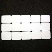 벽돌무늬 접착식 타일 시트 부엌 욕실 주방 벽 300X600, 밝은 평면 블랙닷 18칸