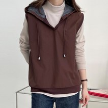 아크나인 여성 골프 바스락 트임 후드 바람막이 조끼 이중 합포원단 여자 골프웨어상의 추천상품! 5color 가을 겨울용