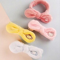 헤어밴드 산리오와친구들 폼폼푸린 마이멜로티 헬로키티 쿠로미 리본
