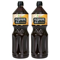 바로소스 타코야끼소스 2kg (2병) 문어빵 오꼬노미야끼 타꼬야끼 타코야키 간식, 2개