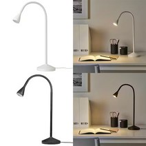 LED 작업등 책상 독서등 학생스탠드 각도조절, NAVLINGE블랙90404916
