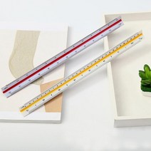 제도용자 스케일 삼각 도면 설계 공대 건축 기계 30cm