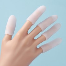 손가락 보호 실리콘 커버 5p세트 미끄럼방지 핑거코트핑거코트 손가락보호커버 손가락보호링 손가락보호대 손가락장갑 손가락골무 손가락밴드 고무골무 손톱보호, 본상품