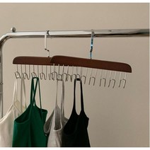 다기능 후크 옷걸이, 딥브라운, 1개