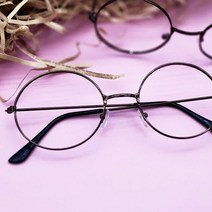 남자 패션용 가벼운안경테 동그런안경 브라운컬러 실용성