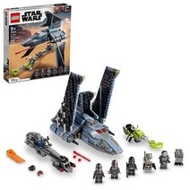 LEGO 스타워즈 배드 배치 어택 셔틀 75314 멋진 장난감 조립 키트 미니 피규어 5개 포함 2021년 신제품 (969피스), Standard Packaging