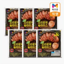 목우촌 오메가3 오리훈제 슬라이스 180gX6개