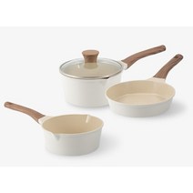 포시즌 미니멀라이프 항균코팅 세라믹 냄비 4종세트 선물 인덕션 냄비세트, 항균냄비세트 18cm (인덕션 X ) 블루